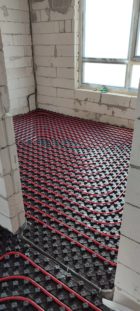 Montaj sistem încălzire modern