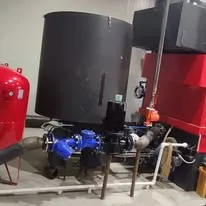 Montaj instalație termică seră