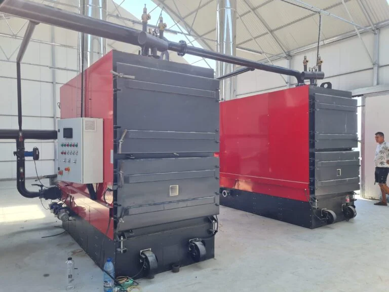 Seră de legume - sistem încălzire